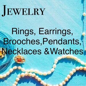 Turquoise, Sterling, Gold, Brass, Copper, Amber and other Gemstone Jewelry